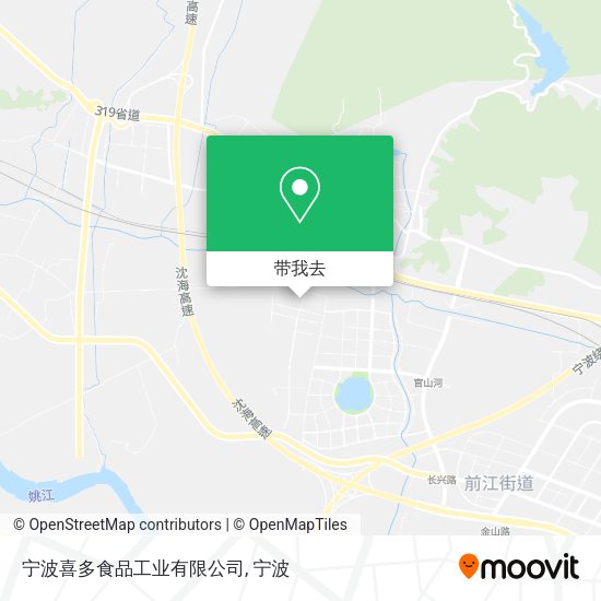 宁波喜多食品工业有限公司地图