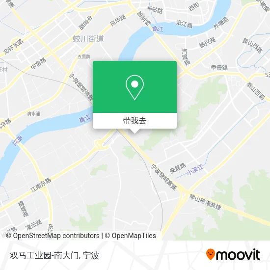 双马工业园-南大门地图