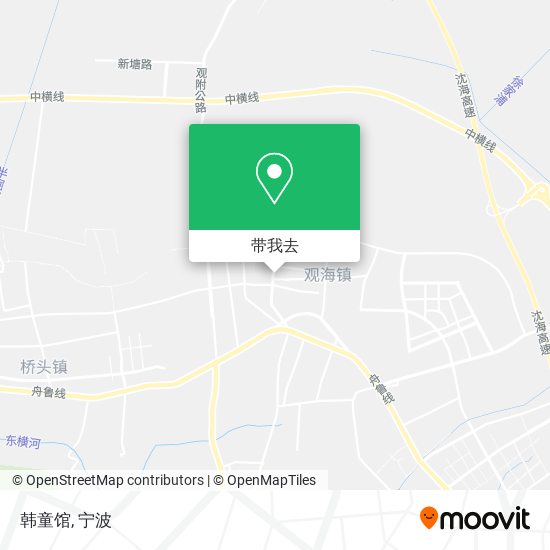 韩童馆地图