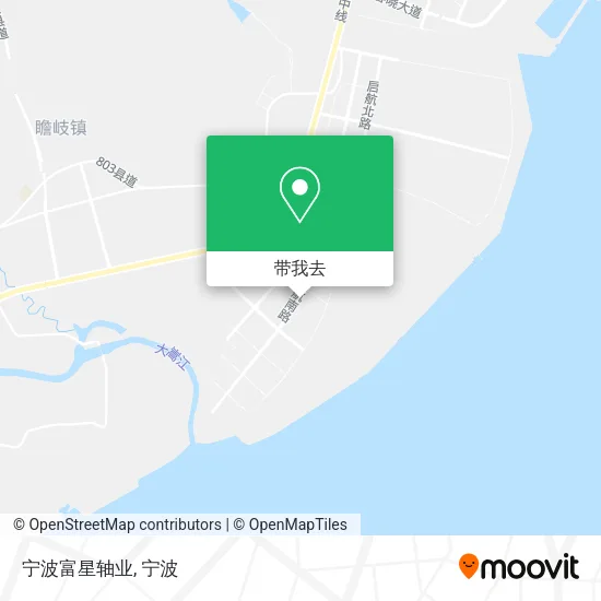 宁波富星轴业地图