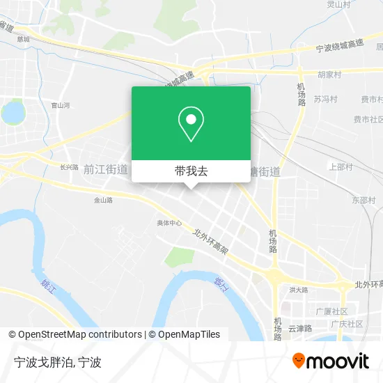 宁波戈胖泊地图