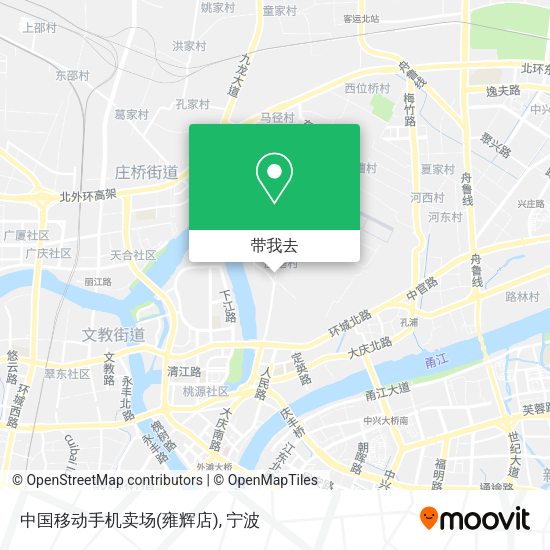 中国移动手机卖场(雍辉店)地图