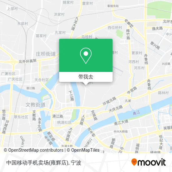 中国移动手机卖场(雍辉店)地图