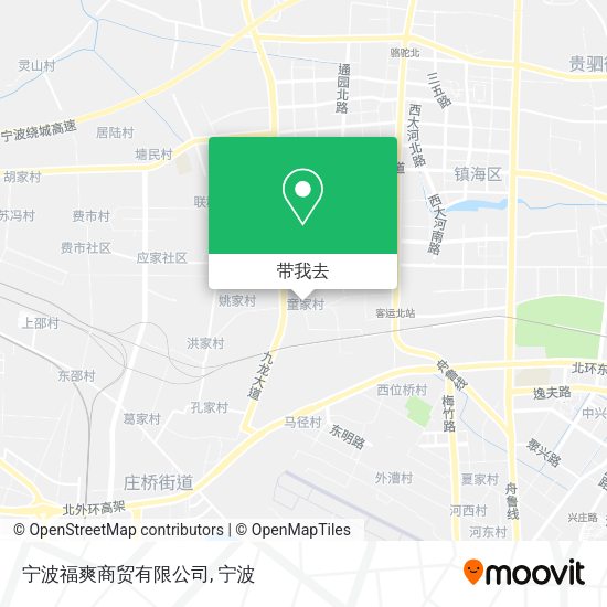 宁波福爽商贸有限公司地图