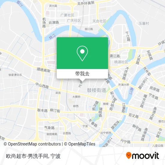 欧尚超市-男洗手间地图