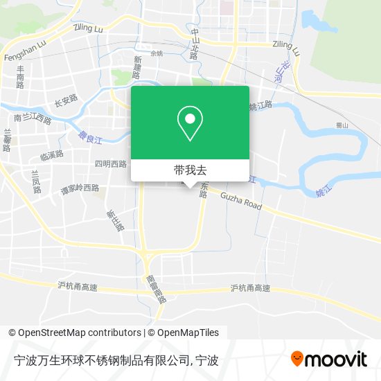 宁波万生环球不锈钢制品有限公司地图