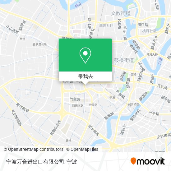 宁波万合进出口有限公司地图