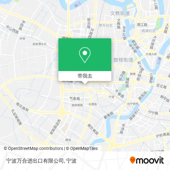 宁波万合进出口有限公司地图