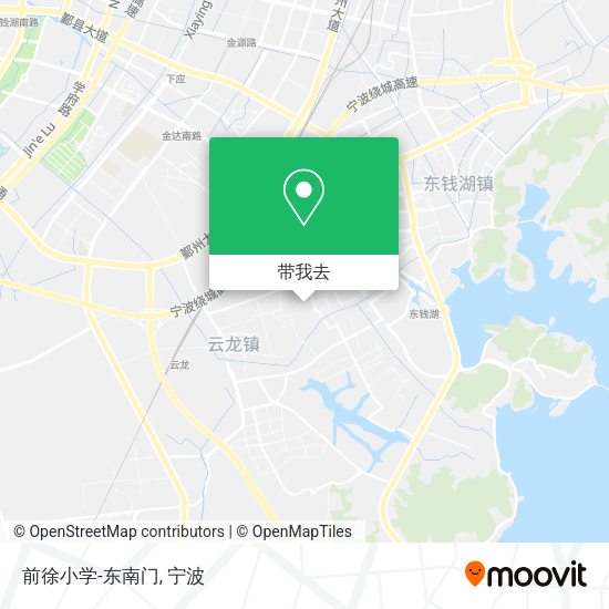 前徐小学-东南门地图