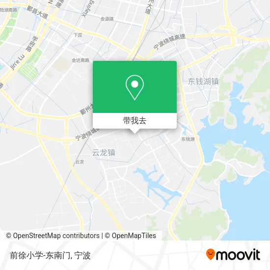 前徐小学-东南门地图