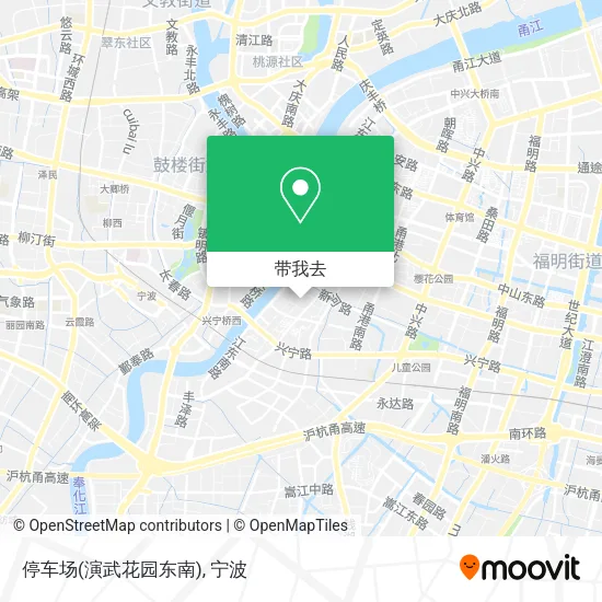 停车场(演武花园东南)地图