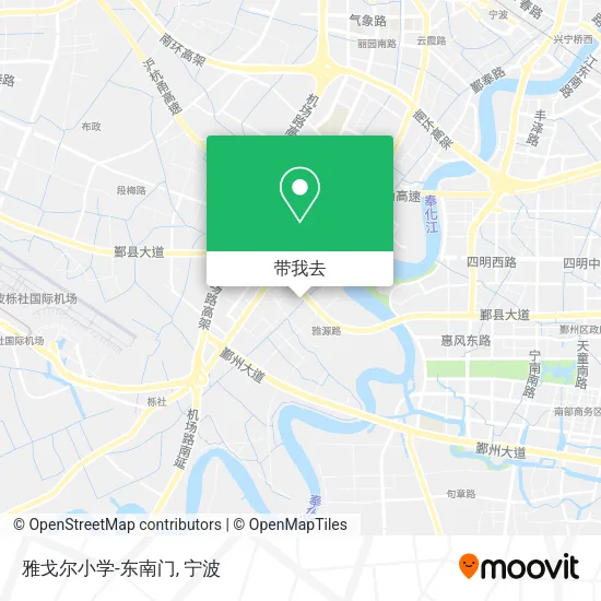 雅戈尔小学-东南门地图