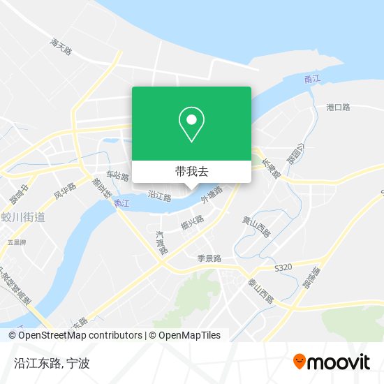 沿江东路地图