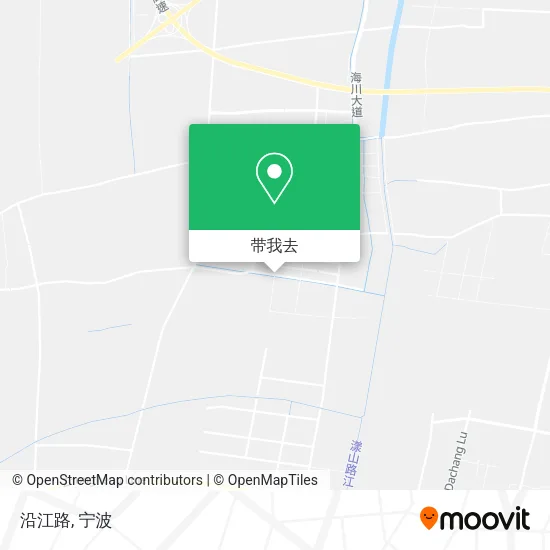 沿江路地图