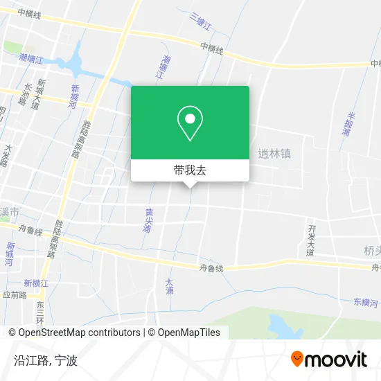 沿江路地图