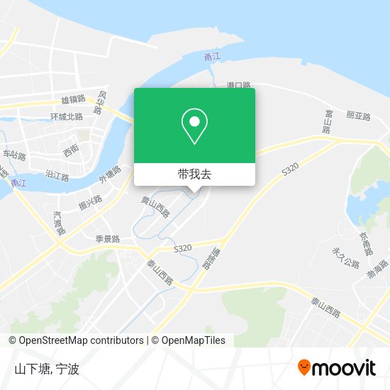 山下塘地图