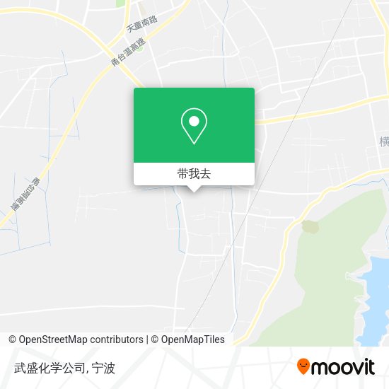 武盛化学公司地图