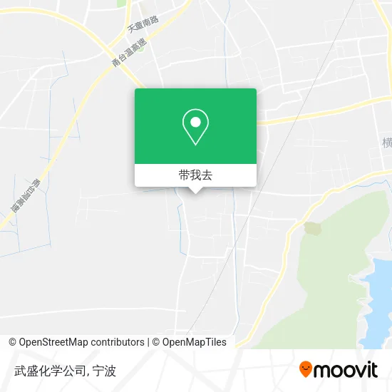 武盛化学公司地图