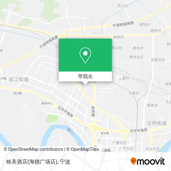格美酒店(海德广场店)地图