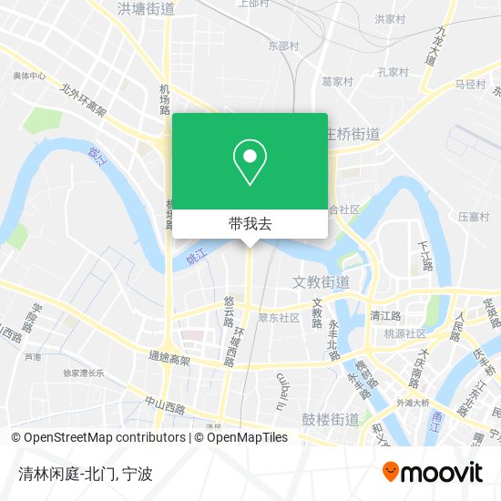 清林闲庭-北门地图