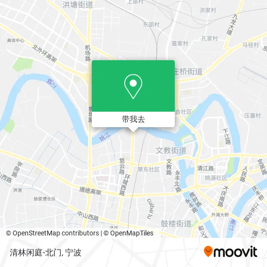 清林闲庭-北门地图