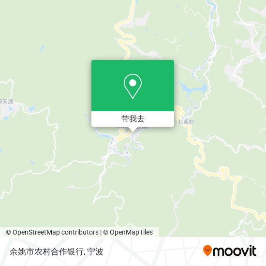 余姚市农村合作银行地图