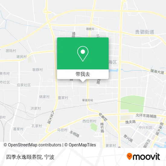 四季永逸颐养院地图