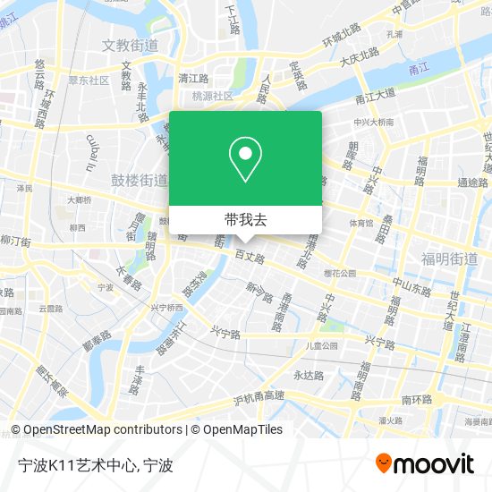 宁波K11艺术中心地图