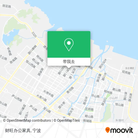 财旺办公家具地图