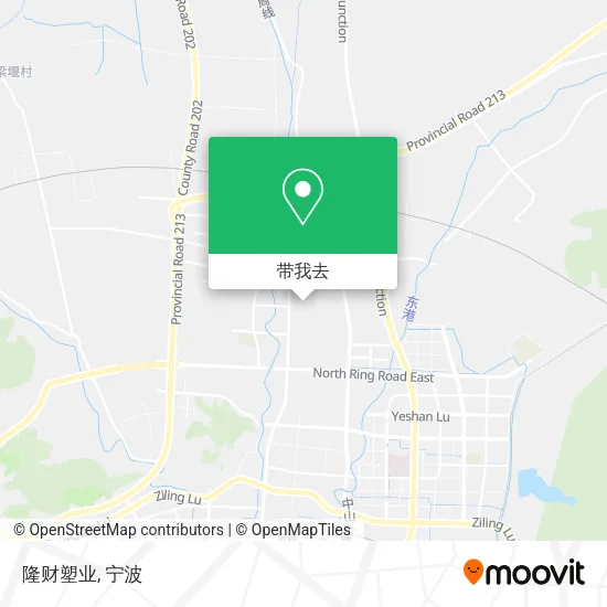 隆财塑业地图