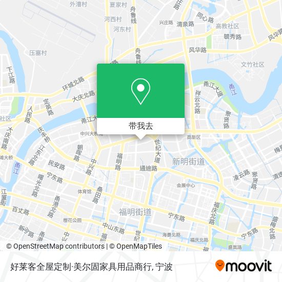 好莱客全屋定制·美尔固家具用品商行地图
