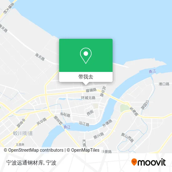 宁波远通钢材库地图
