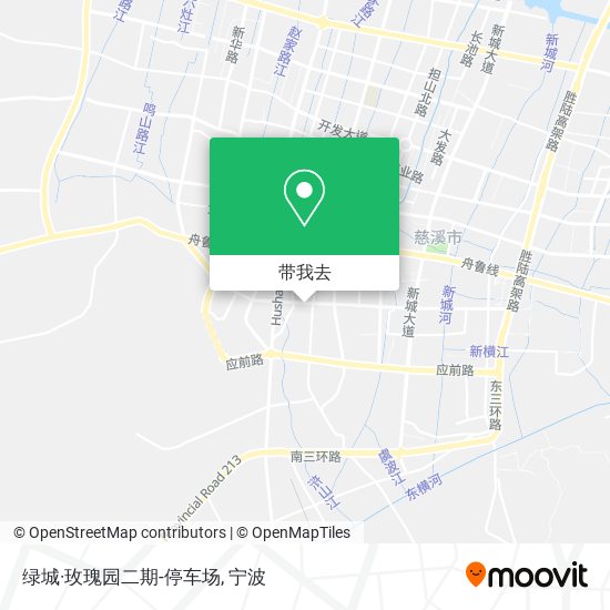绿城·玫瑰园二期-停车场地图