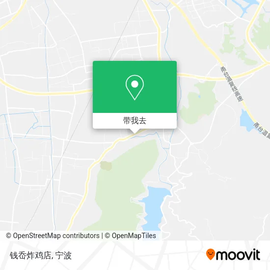 钱岙炸鸡店地图