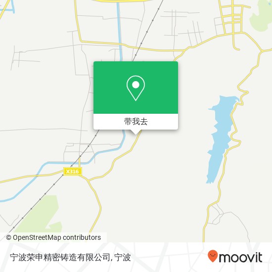宁波荣申精密铸造有限公司地图