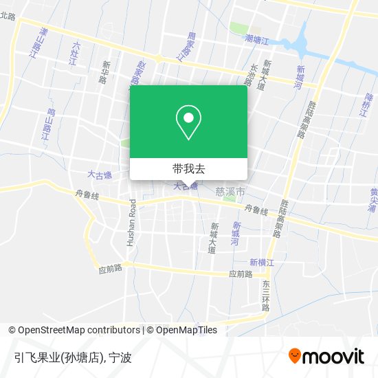 引飞果业(孙塘店)地图