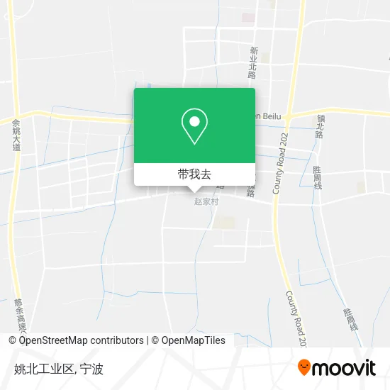 姚北工业区地图