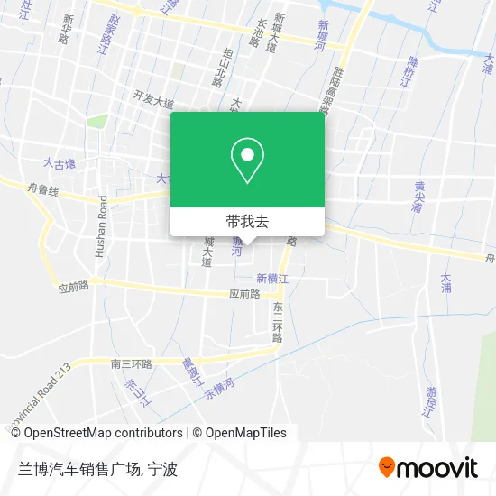 兰博汽车销售广场地图