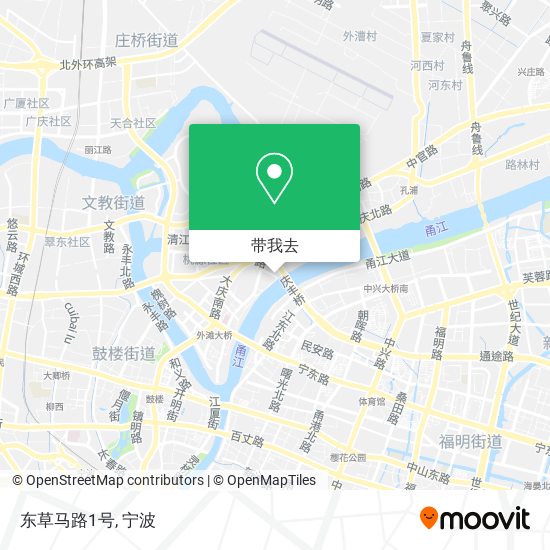 东草马路1号地图