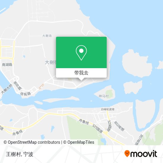王榭村地图