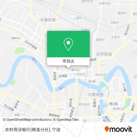 农村商业银行(榭嘉分社)地图