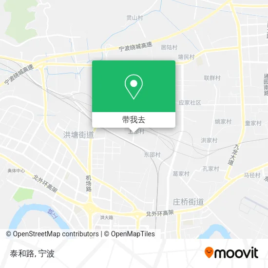 泰和路地图