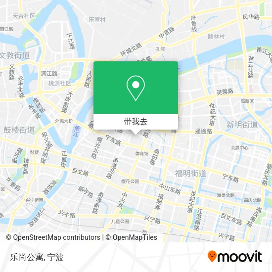 乐尚公寓地图