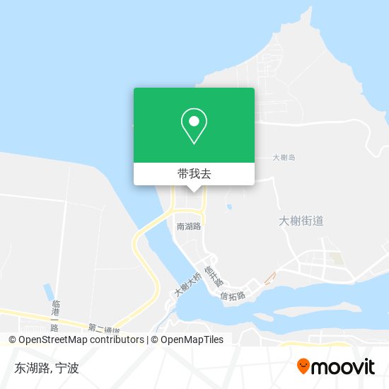 东湖路地图