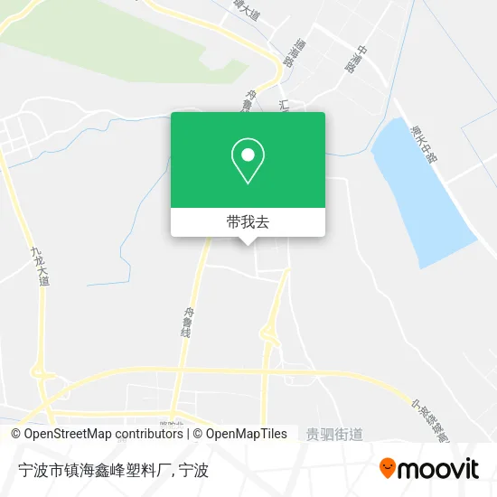 宁波市镇海鑫峰塑料厂地图