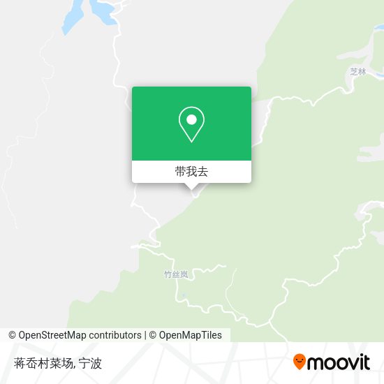 蒋岙村菜场地图