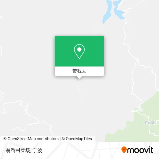 翁岙村菜场地图