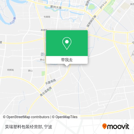 昊瑞塑料包装经营部地图