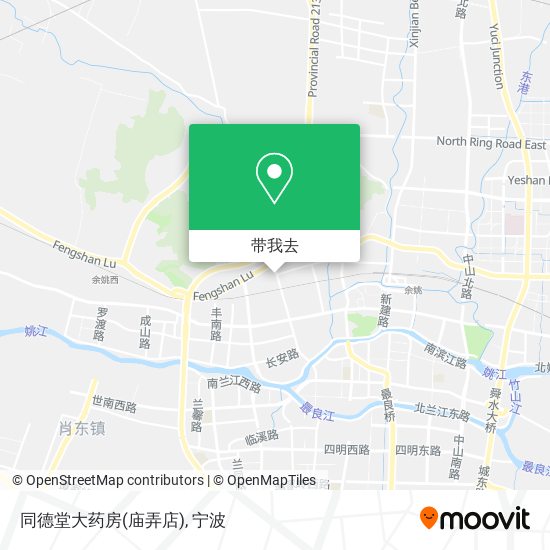 同德堂大药房(庙弄店)地图