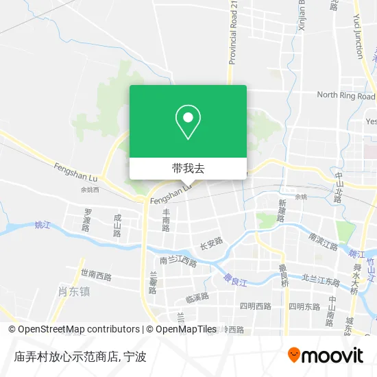 庙弄村放心示范商店地图